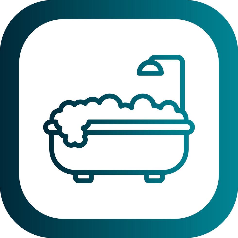 Bathtub Vector Icon