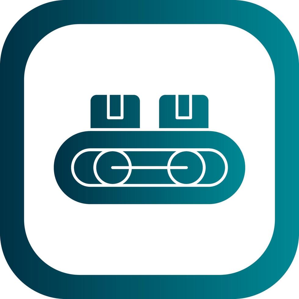 Conveyor Belt Vector Icon