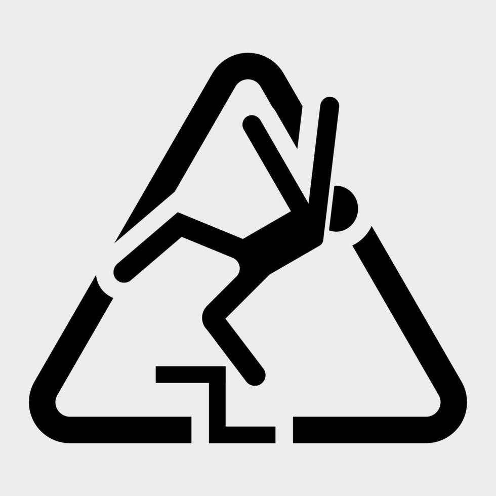 Beware Drop Symbol Sign Isolate On White Background,Vector Illustration vector