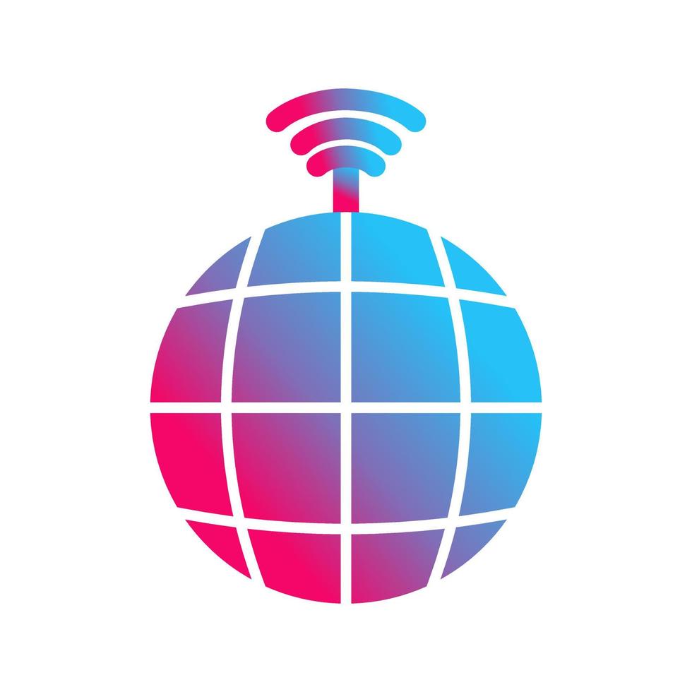 Global Signals Vector Icon