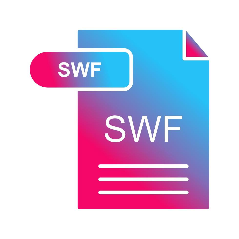 SWF Vector Icon