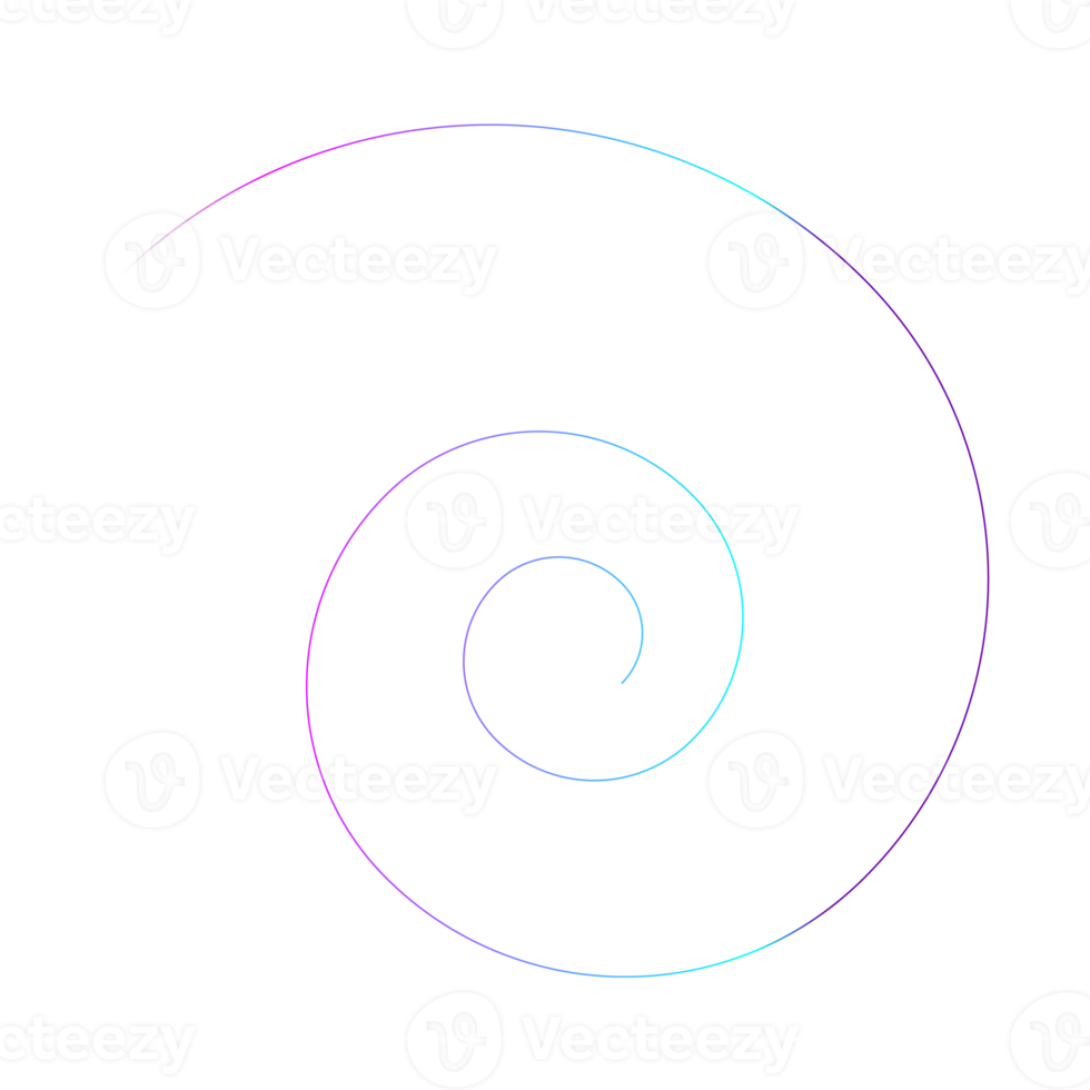 abstrakt spiral linje png