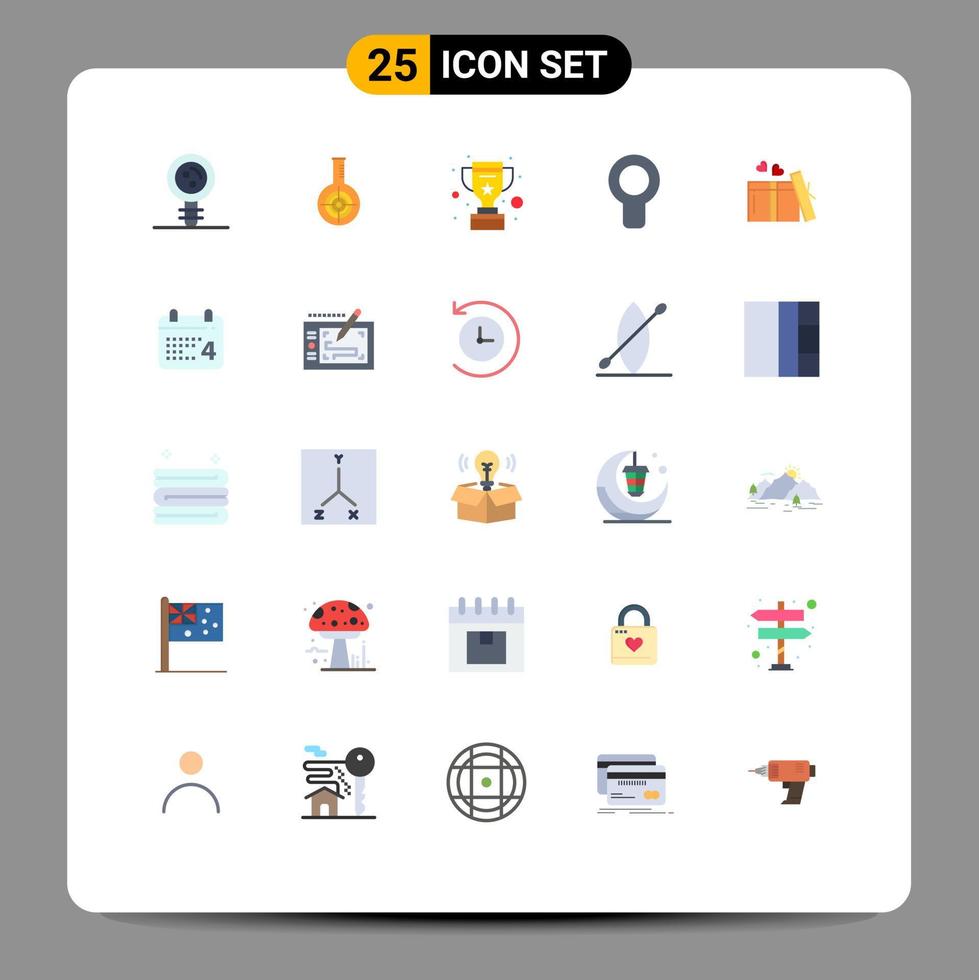 Set of 25 Modern UI Icons Symbols Signs for wind cool lab cooler win Editable Vector Design Elements