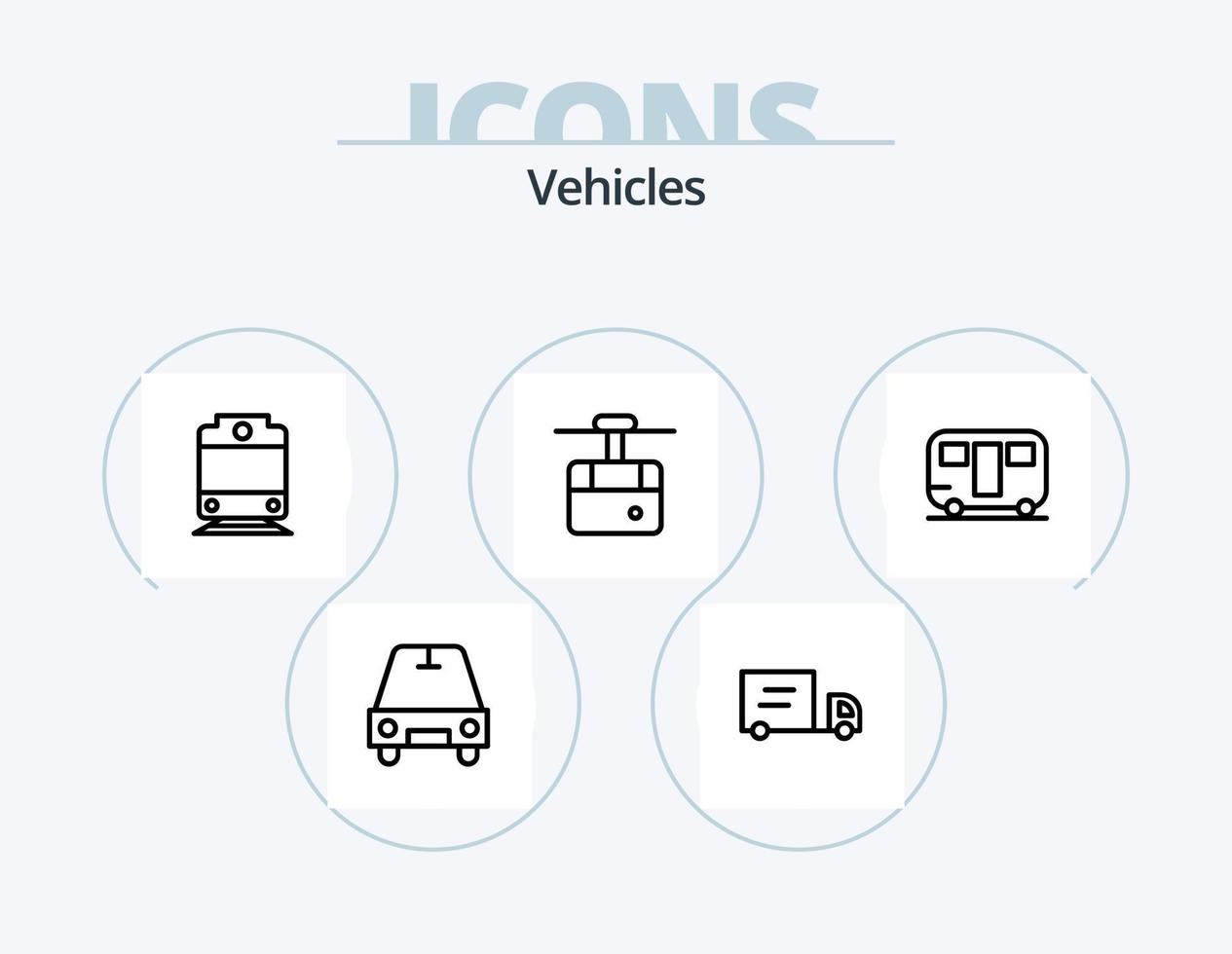 Vehicles Line Icon Pack 5 Icon Design. . vessel. transport. skiff. sail vector