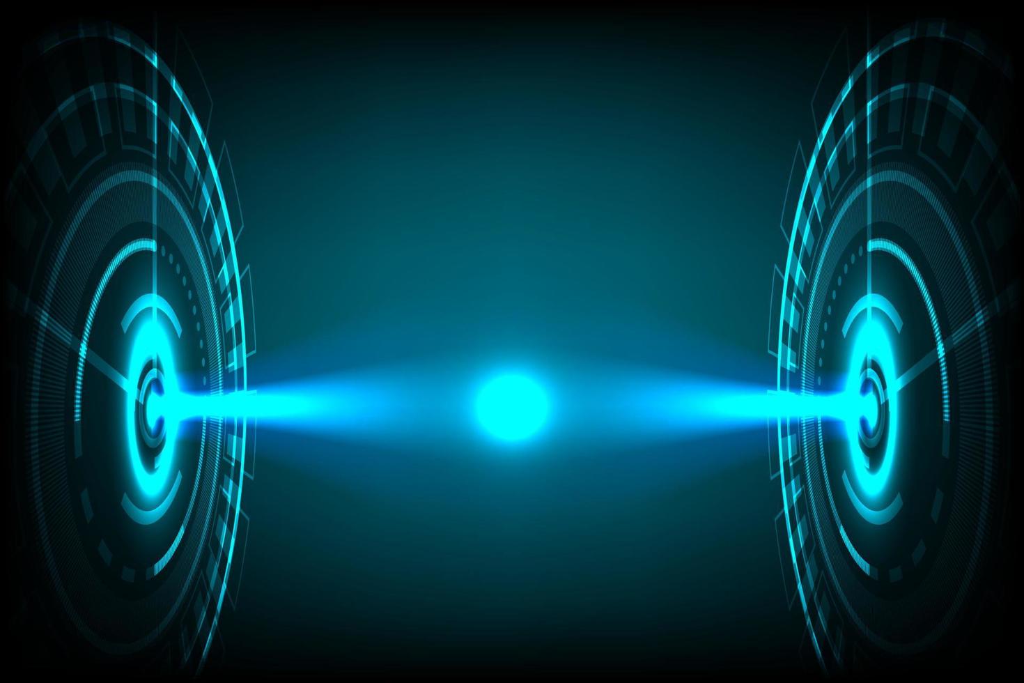 technology circuit futuristic background, vector illustration