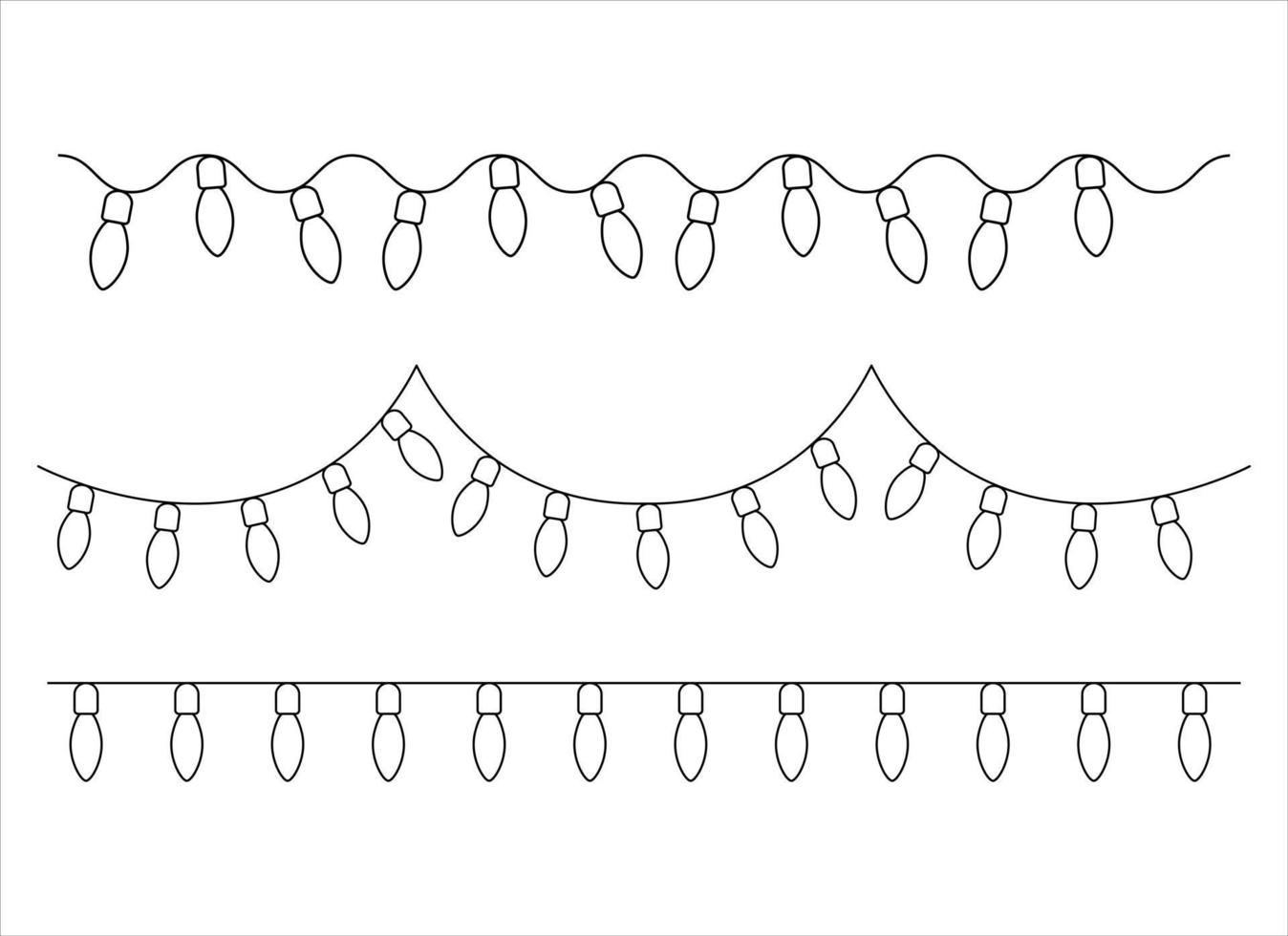 Christmas decorations vector design illustration isolated on transparent background