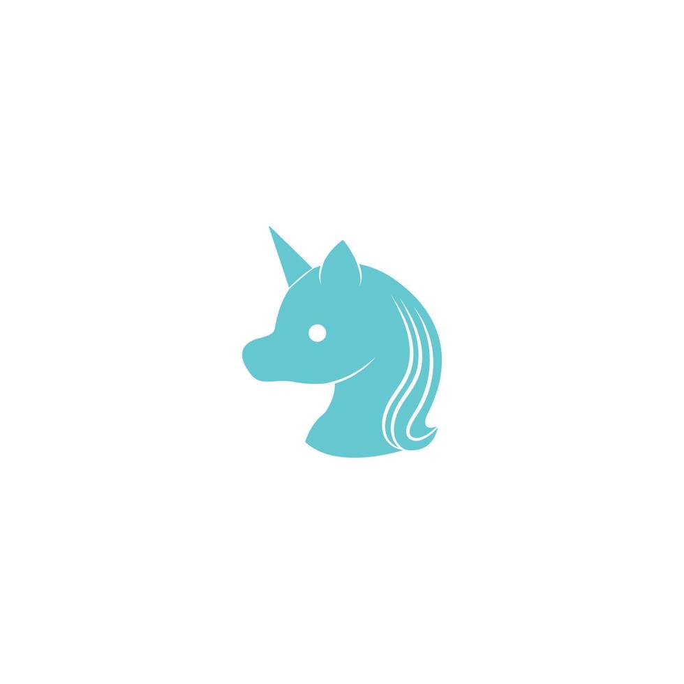 unicorn icon illustration vector