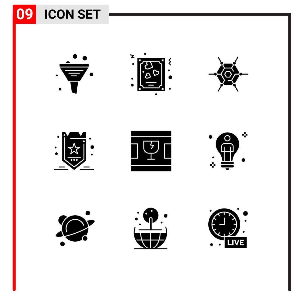 Stock Vector Icon Pack of 9 Line Signs and Symbols for delivery tag valentines seo marketing Editable Vector Design Elements