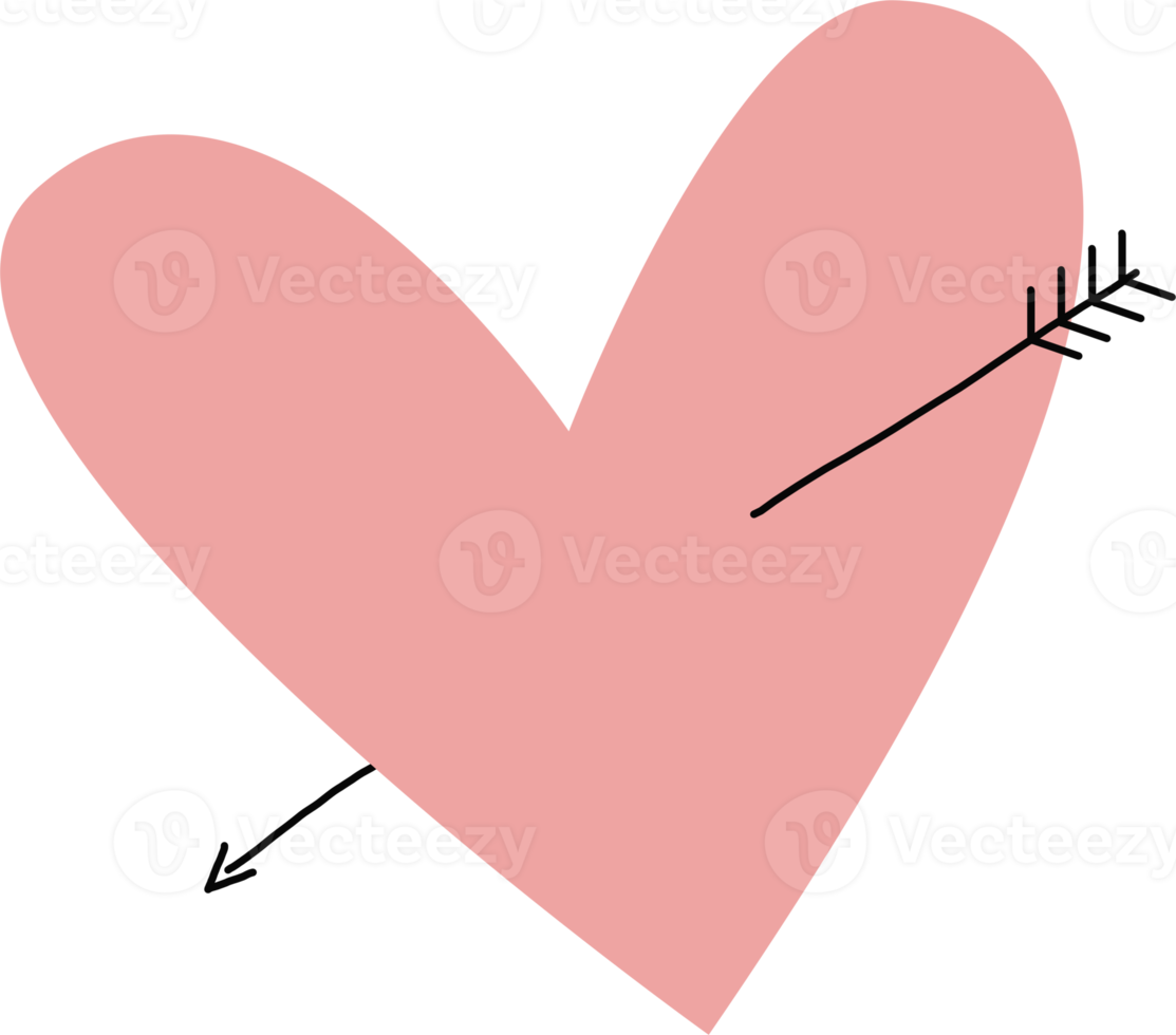 heart with arrow png