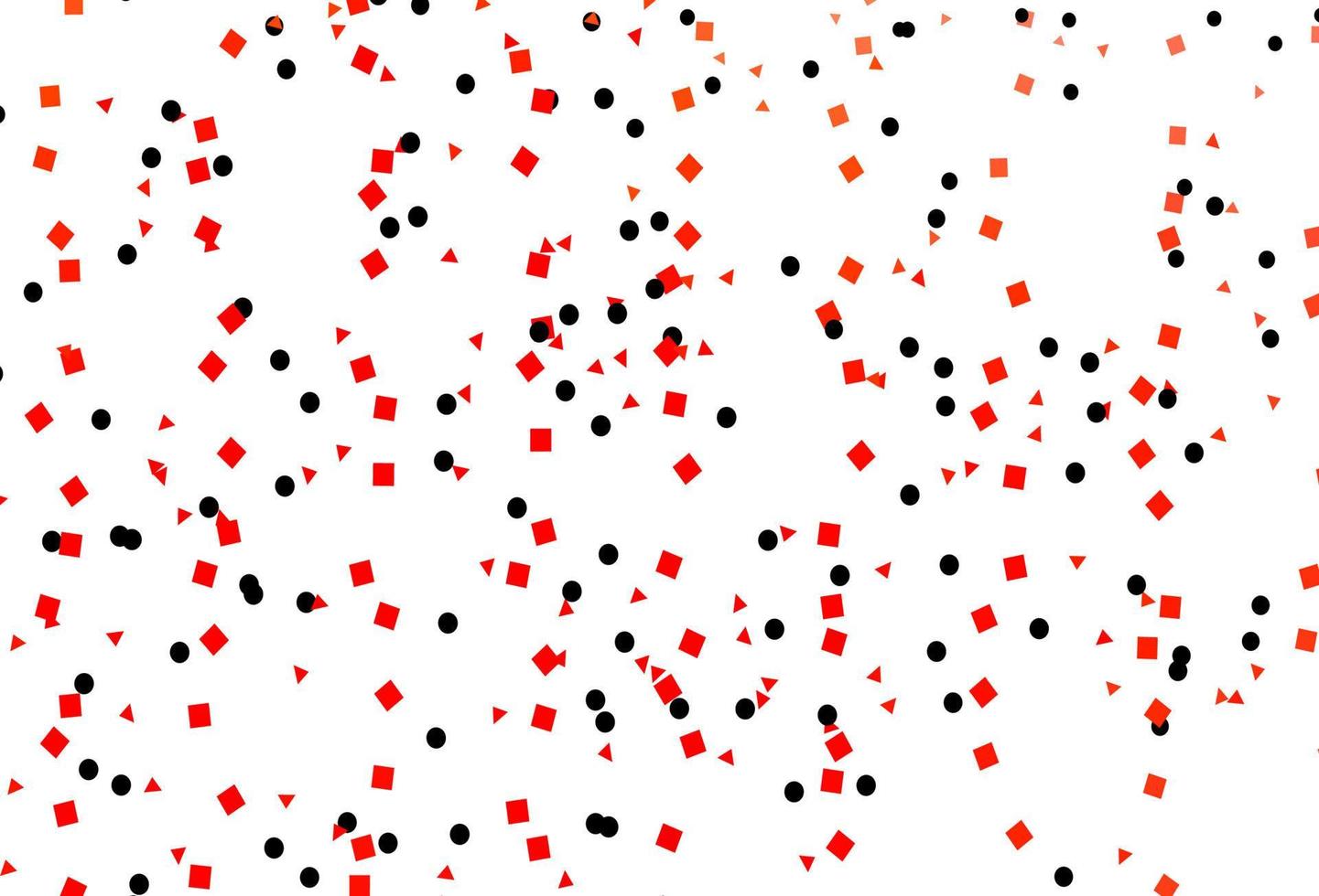 Light Red vector layout with circles, lines, rectangles.