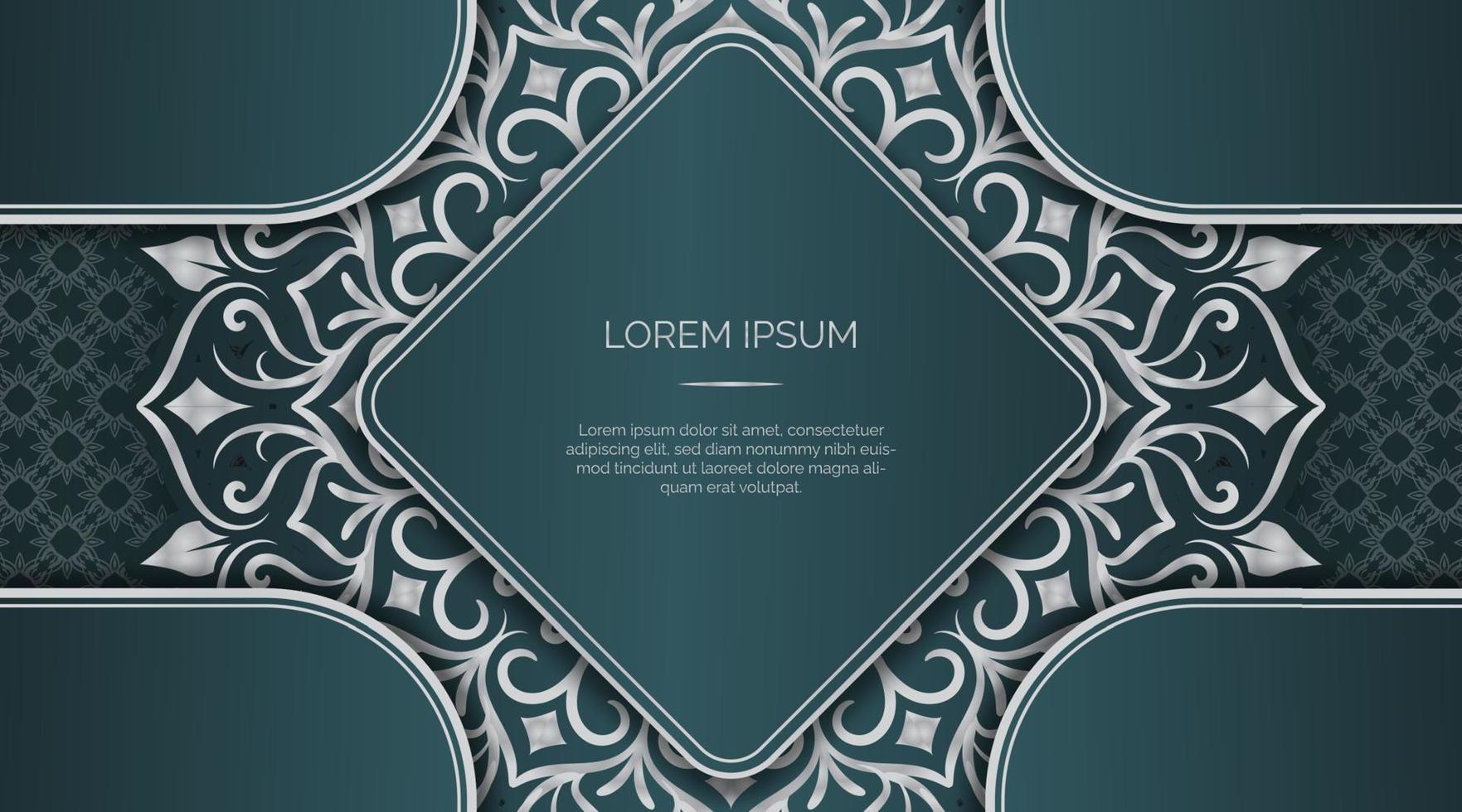 luxury ornamental mandala, vector design