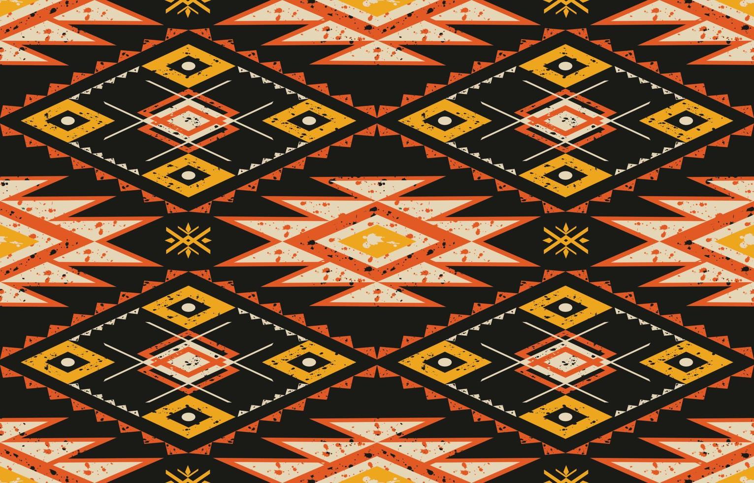 patrón geométrico transparente, textura étnica tribal, diseño para imprimir en productos, tradicional para fondo, bufanda, ropa, envoltura, tela, alfombra, papel tapiz, batik, estilo de bordado. Ilustración vectorial. vector