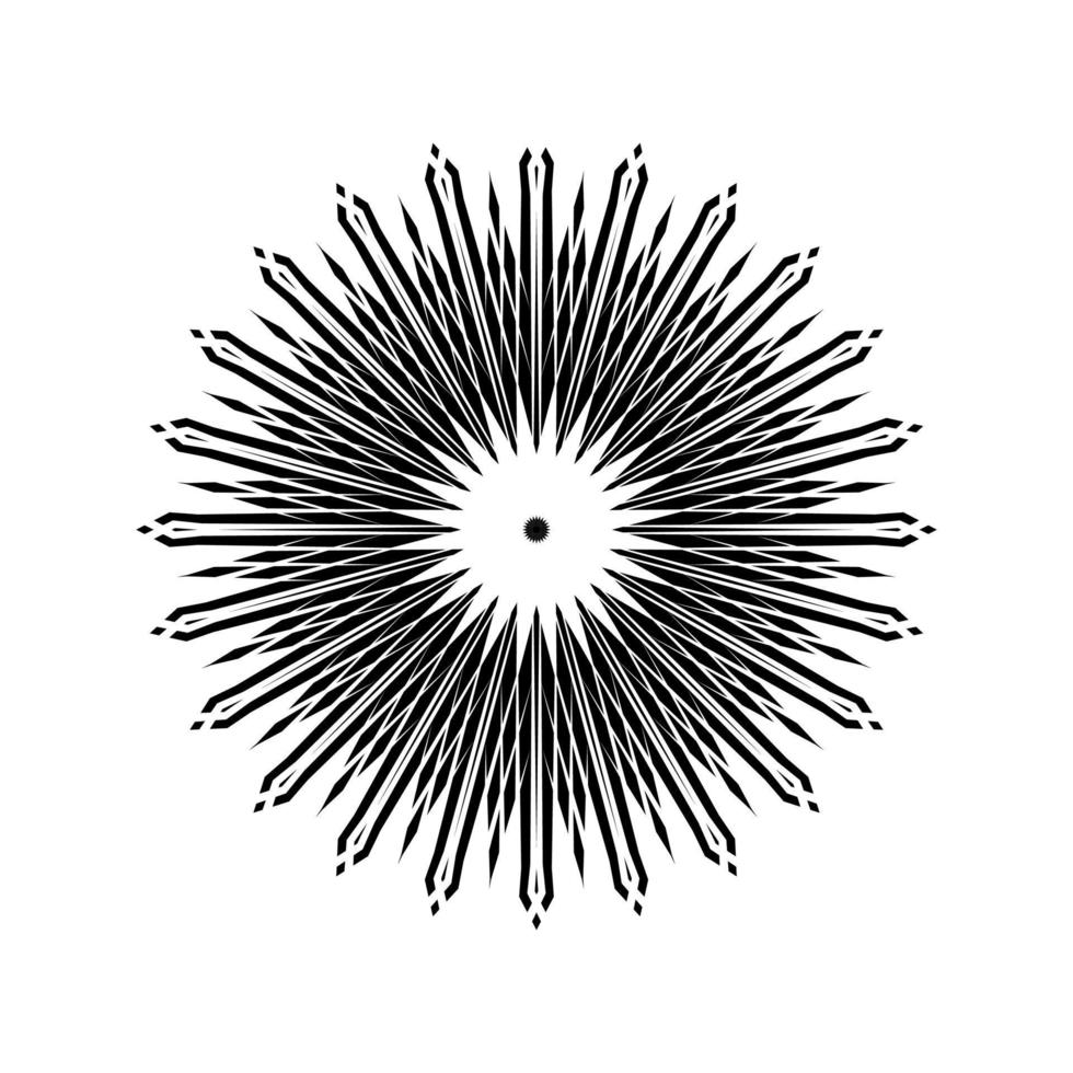Ornamental Motifs Pattern Circle-Shaped for Decoration, Motifs Pattern, Ornate, Background, Website or Graphic Design Element. Vector Illustration