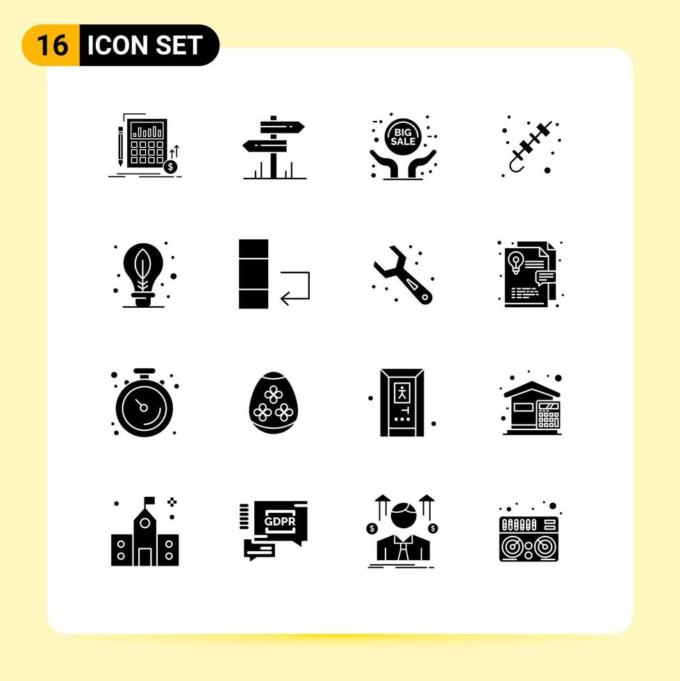 User Interface Pack of 16 Basic Solid Glyphs of summer brochette room bbq sign Editable Vector Design Elements