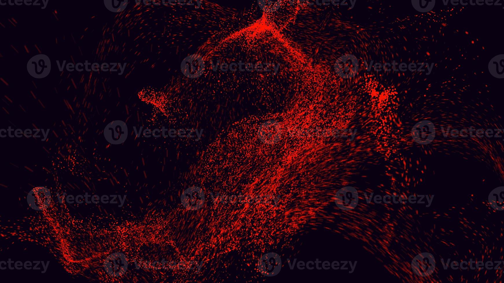 Abstract wave light Particles Background, Bokeh Particles photo