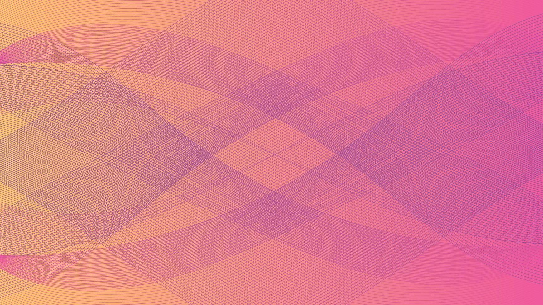Orange Pink Gradient Line shape Background Abstract EPS Vector