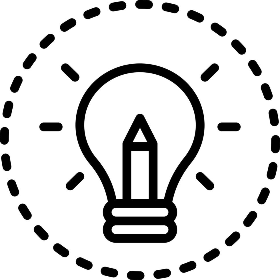 line icon for creation vector