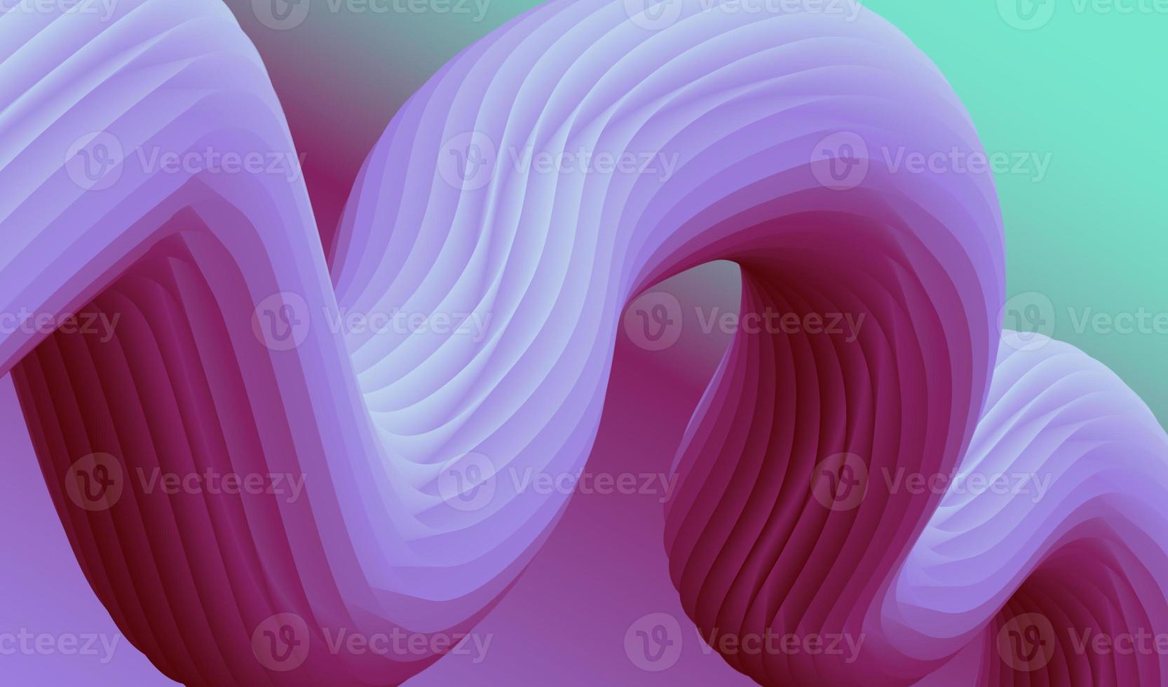 Abstract fluid wave. Modern poster with gradient 3d flow shape. Innovation background design for landing page. photo