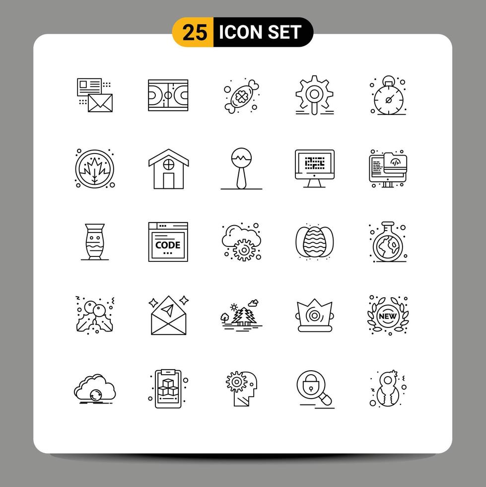 25 Thematic Vector Lines and Editable Symbols of search engine ground festival celebrate Editable Vector Design Elements