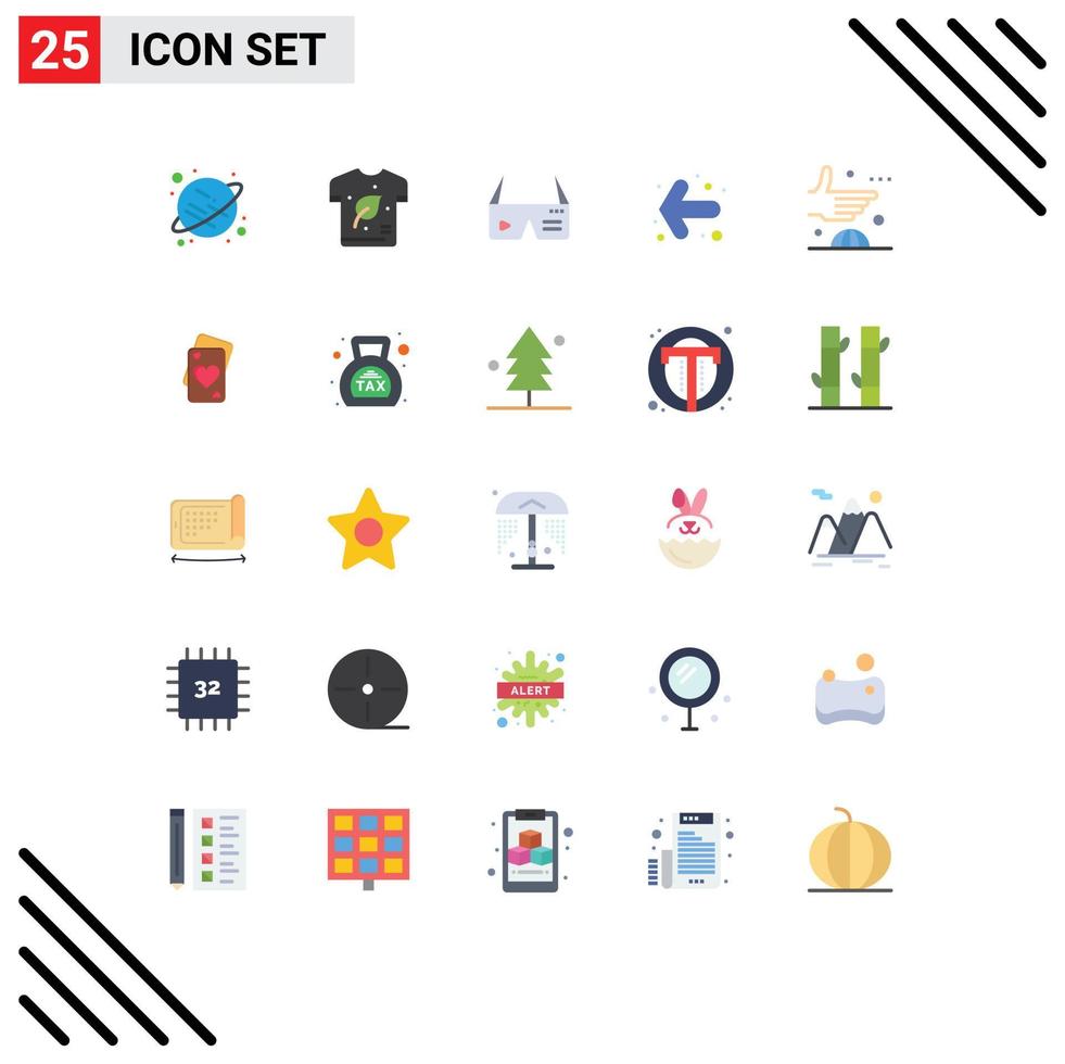 25 Creative Icons Modern Signs and Symbols of deal left computer back google Editable Vector Design Elements