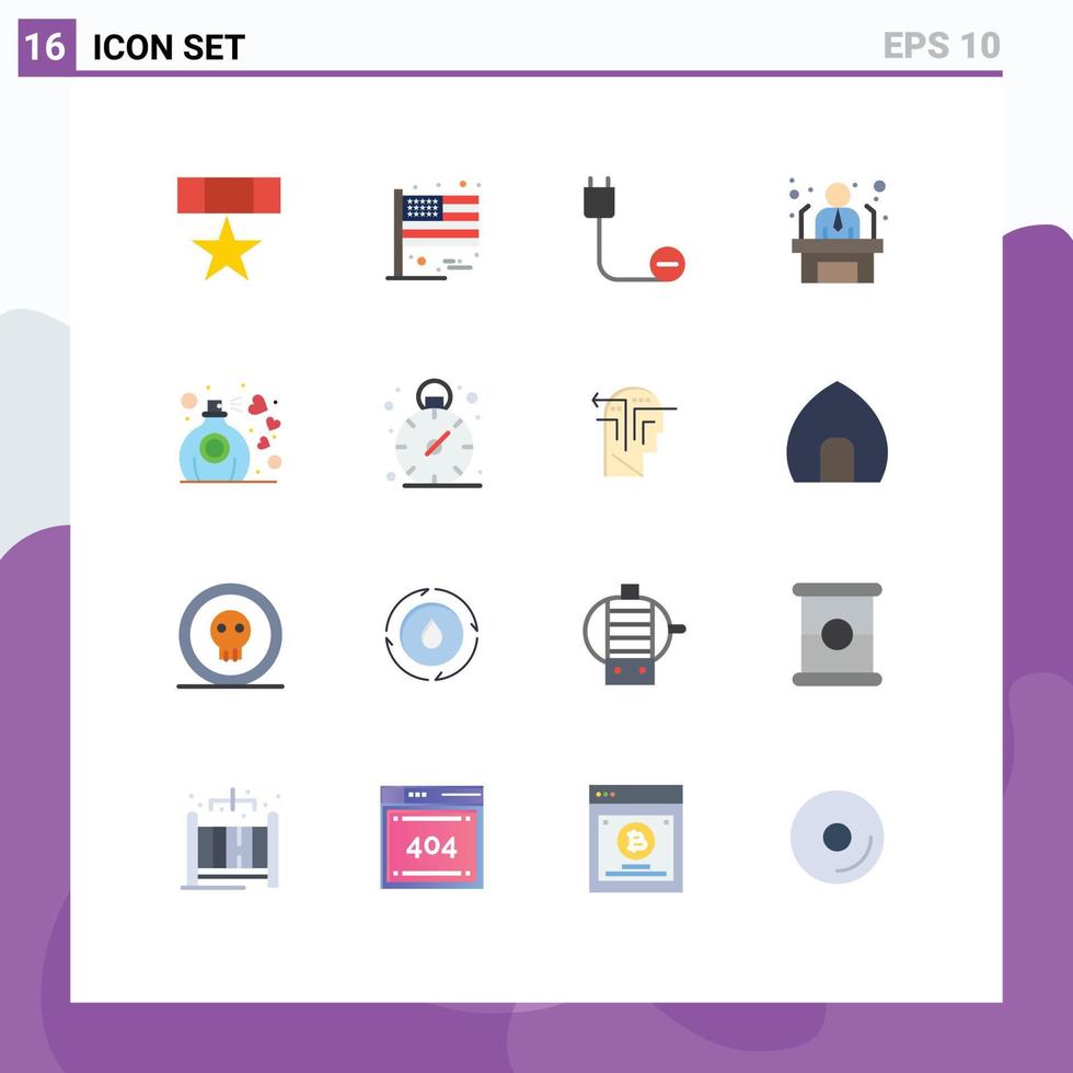 Stock Vector Icon Pack of 16 Line Signs and Symbols for business employee employee usa applicant hardware Editable Pack of Creative Vector Design Elements