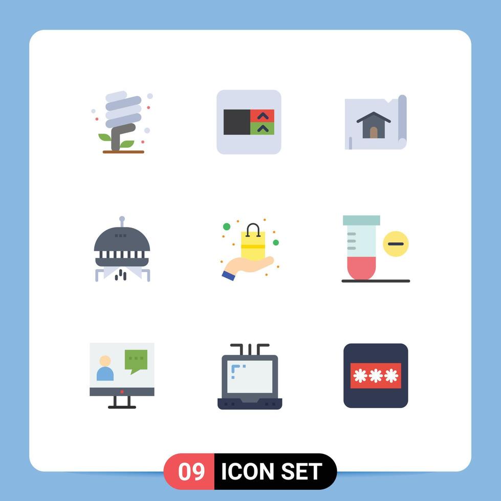 9 Creative Icons Modern Signs and Symbols of product present building ufo astronomy Editable Vector Design Elements