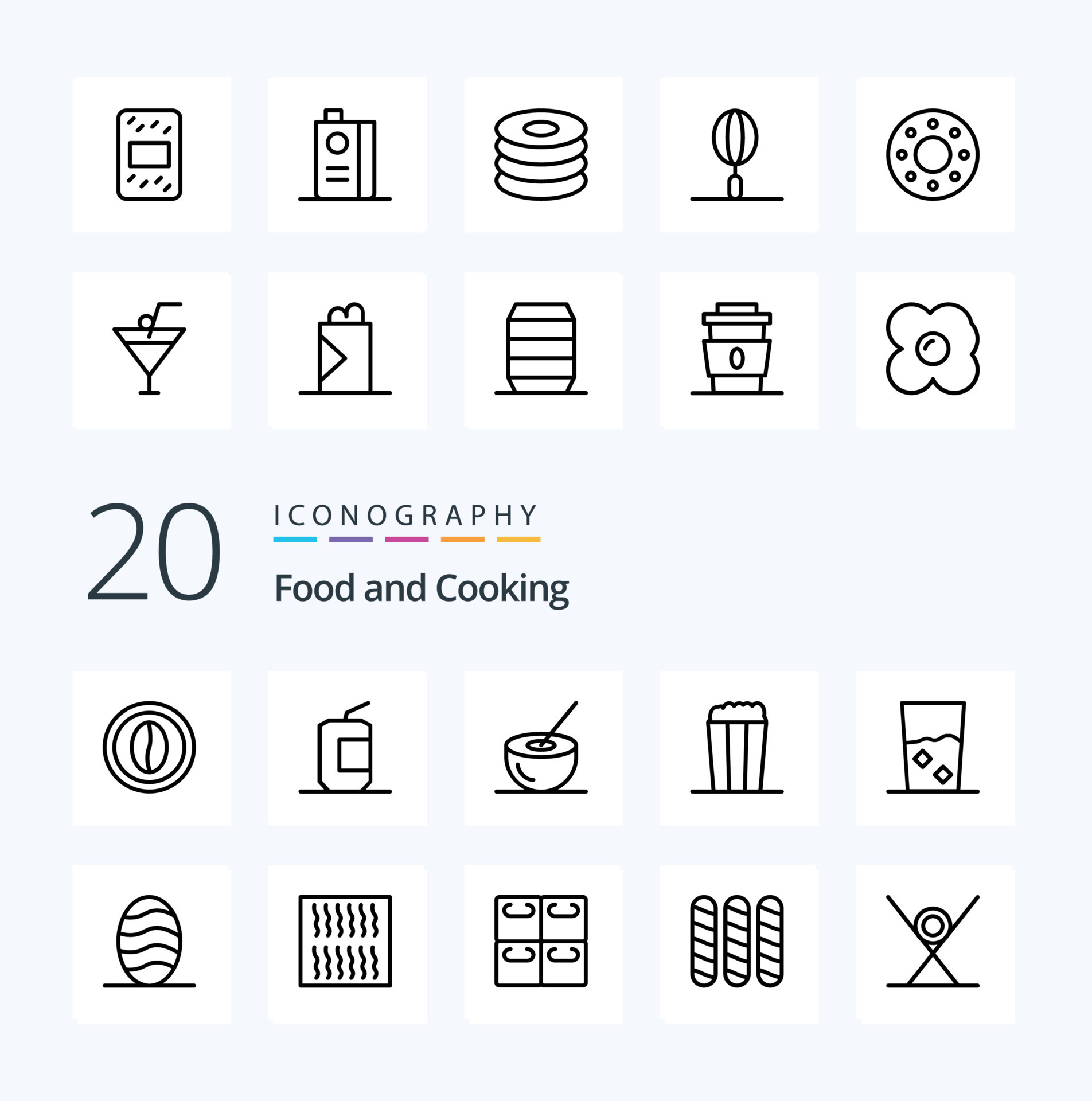 20 Food Line Icon Pack Like Food Pop Fast Food Food Coconut Juice 20-food-line-icon-pack-like-food-pop-fast-food-food-coconut-juice