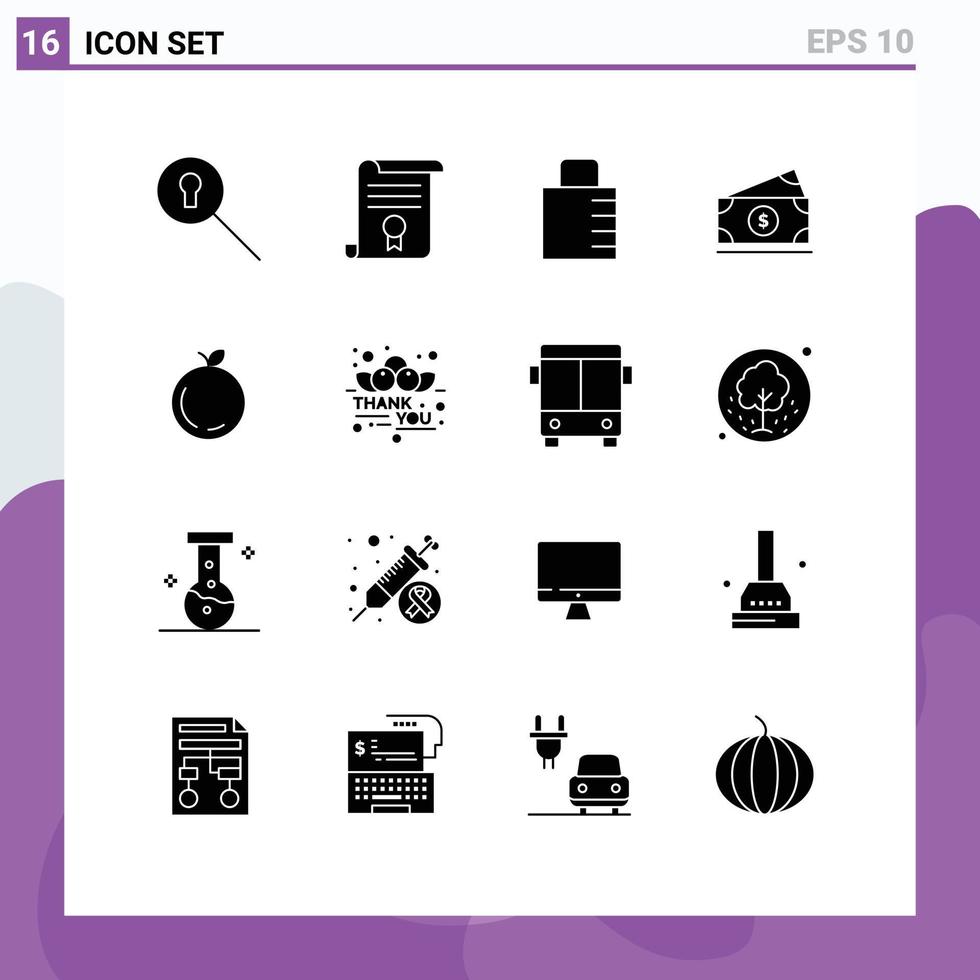 User Interface Pack of 16 Basic Solid Glyphs of china usa key amearican dollar Editable Vector Design Elements