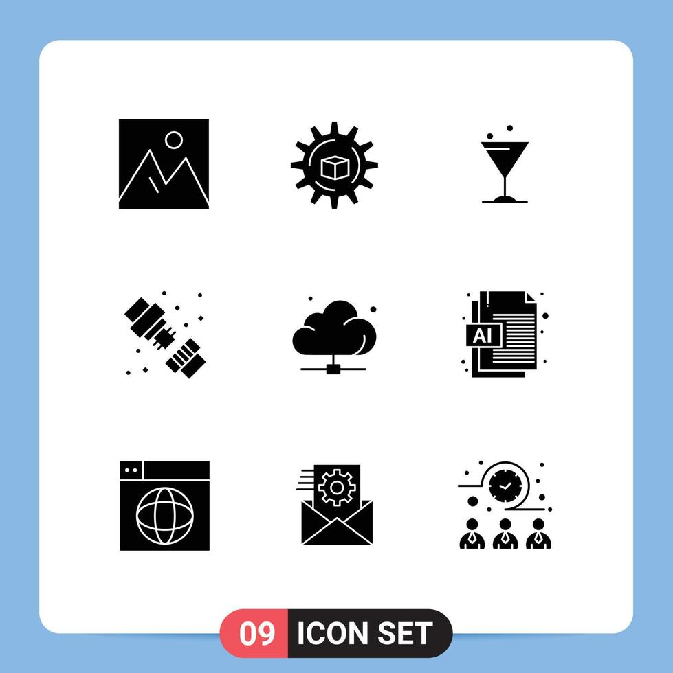 9 Creative Icons Modern Signs and Symbols of data plumbing scince plumber joint Editable Vector Design Elements