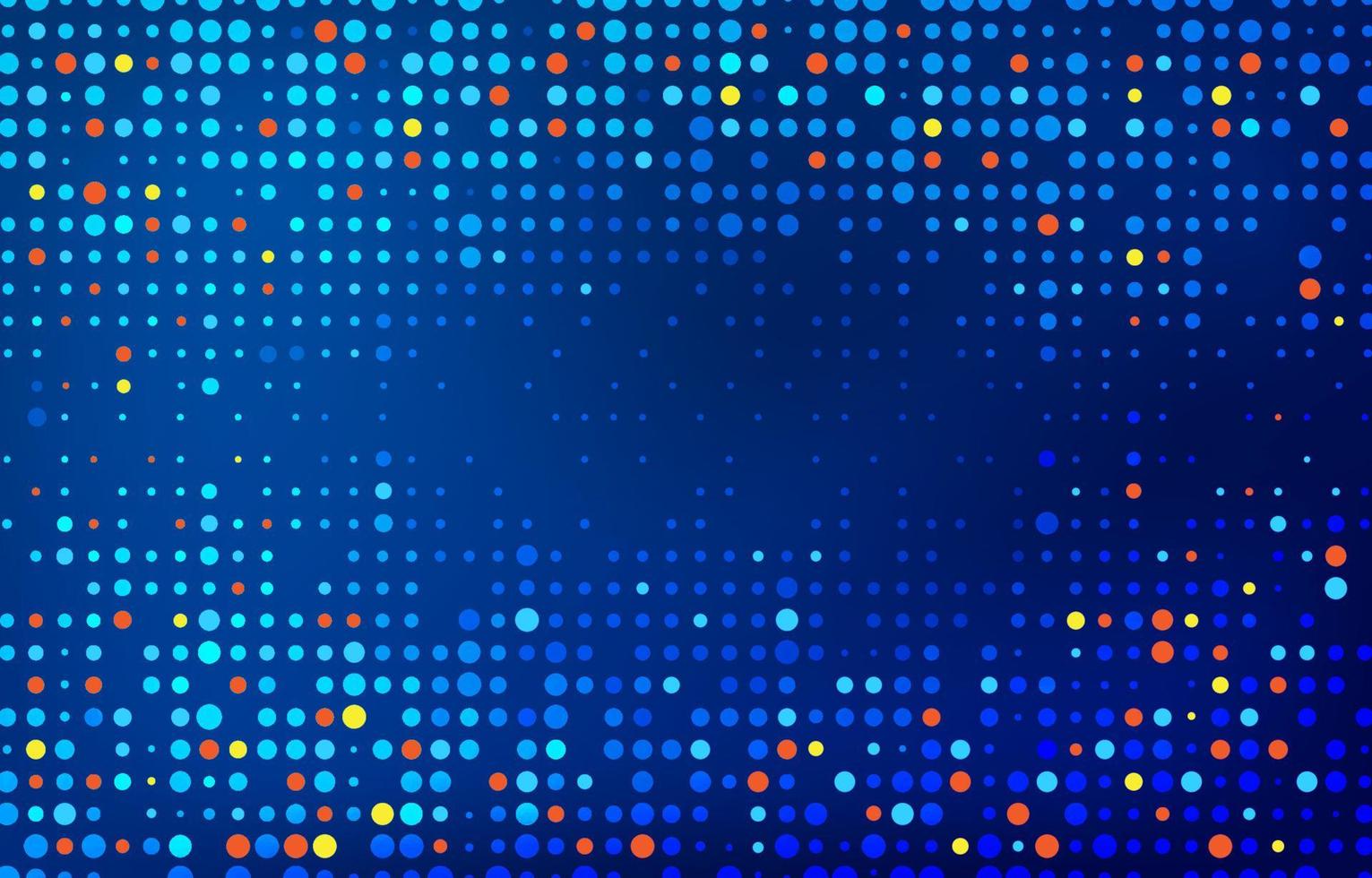 Modern Futuristic Halftone Concept vector