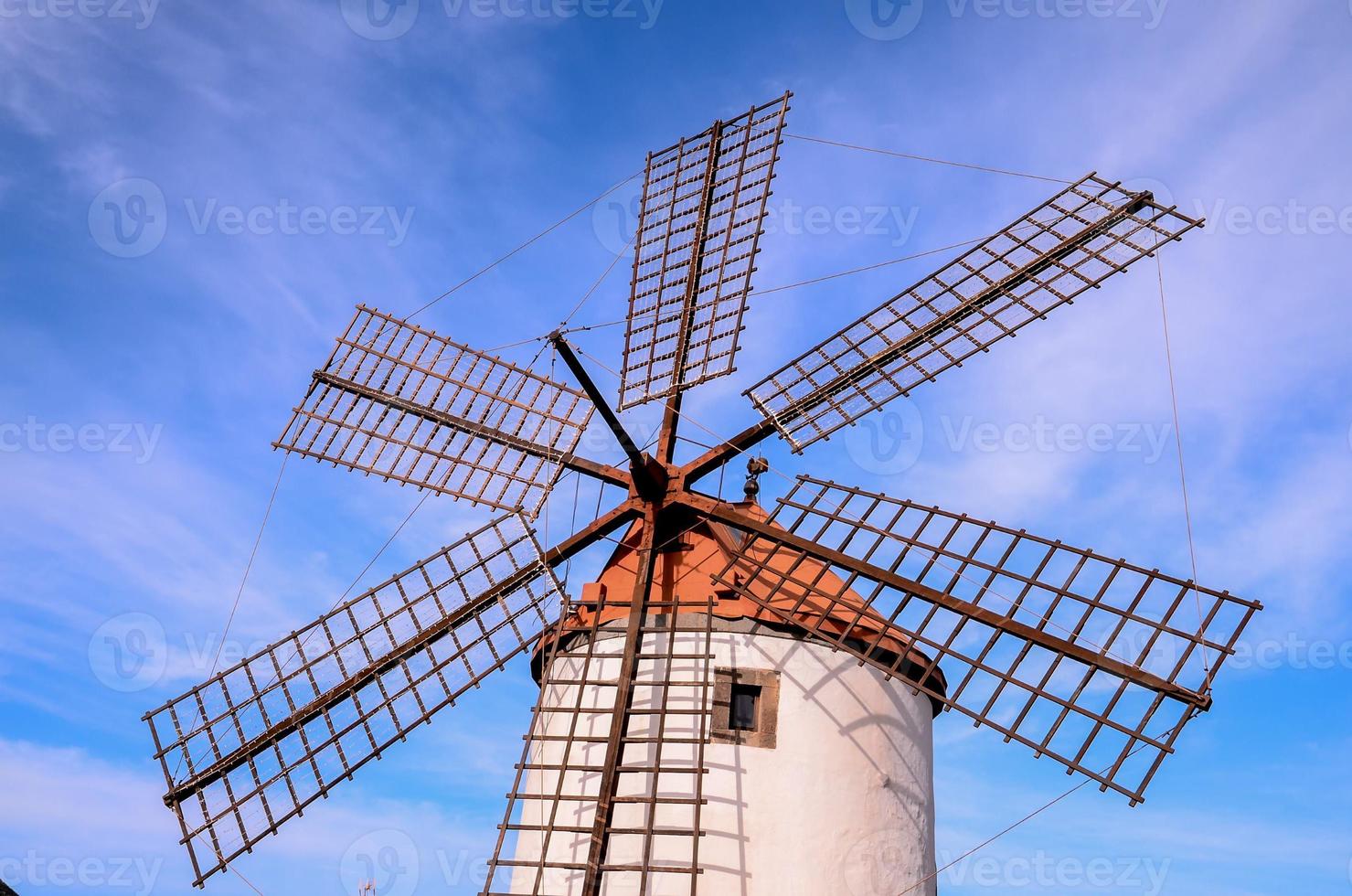 Traditional windmill view photo