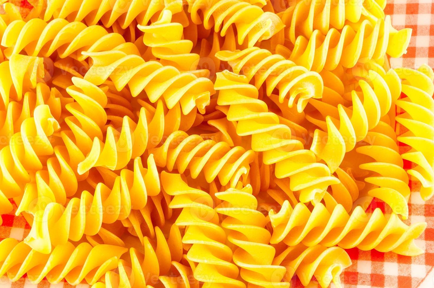 Raw pasta food close-up photo