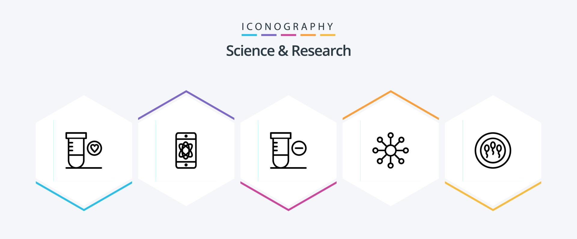 Science 25 Line icon pack including . science. science. medical. web ...