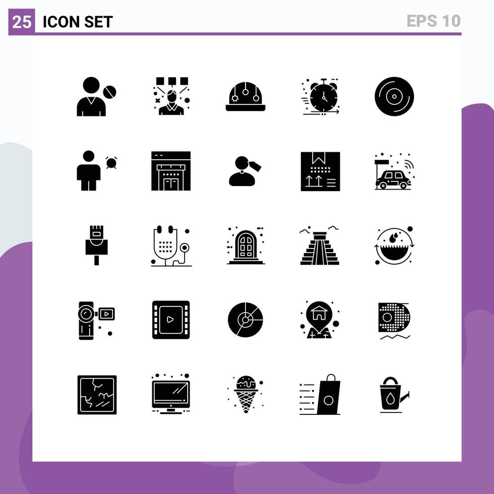 25 creativo íconos moderno señales y símbolos de dispositivos desarrollo diseñador negocio producto editable vector diseño elementos