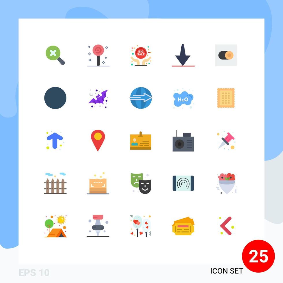 valores vector icono paquete de 25 línea señales y símbolos para circulo cambiar grandioso rebaja ajustes fondo editable vector diseño elementos