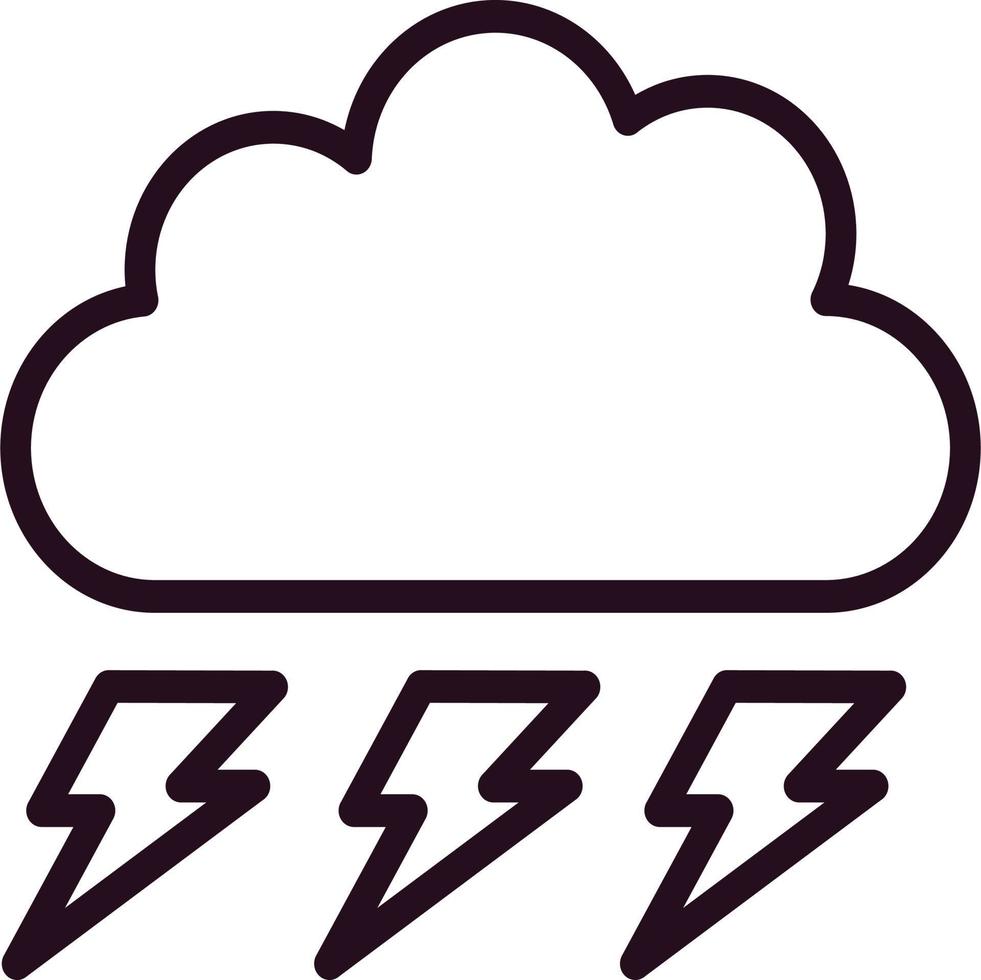 Storm Vector Icon