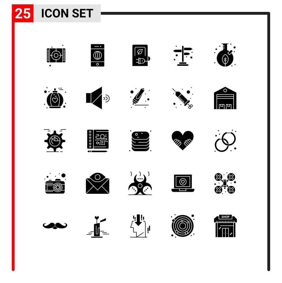 25 Creative Icons Modern Signs and Symbols of growth sign car navigation vehicle Editable Vector Design Elements