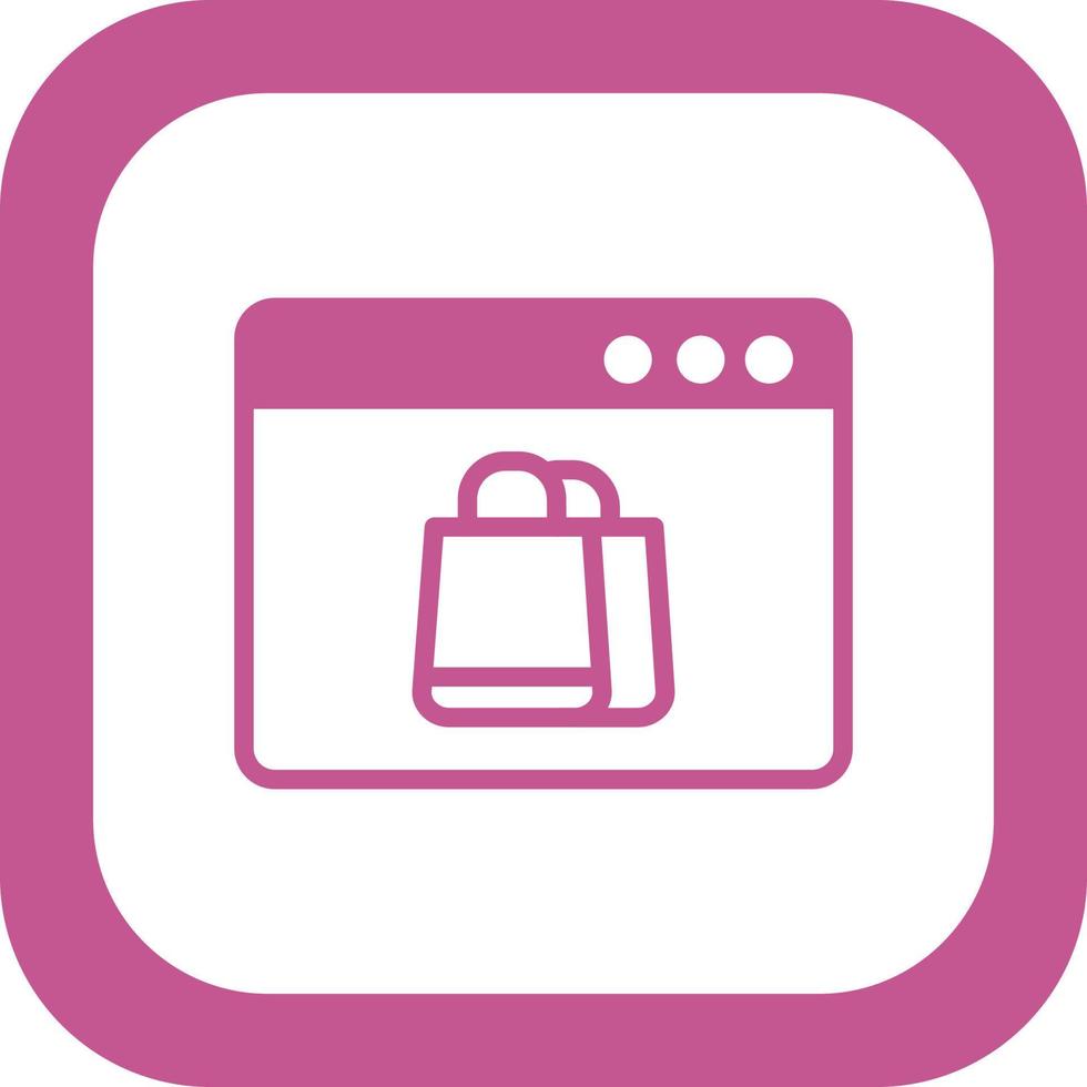 Online Shop Vector Icon