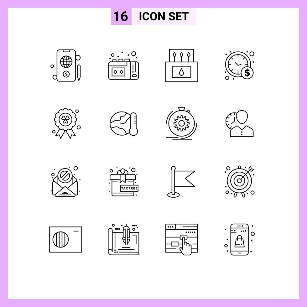 16 Outline concept for Websites Mobile and Apps environment ireland matches madel business Editable Vector Design Elements