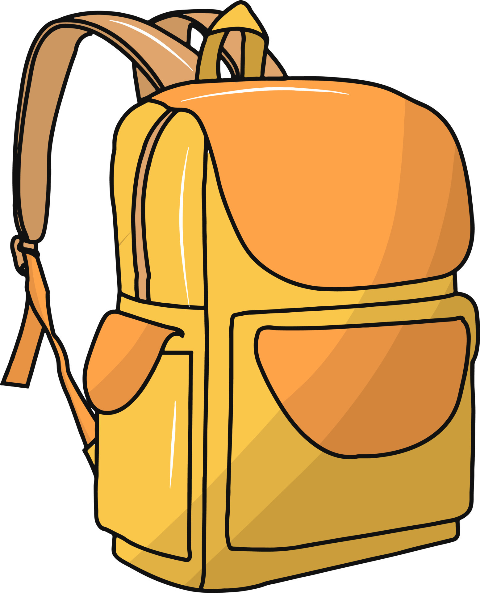 A school bag Royalty Free Vector Image  VectorStock