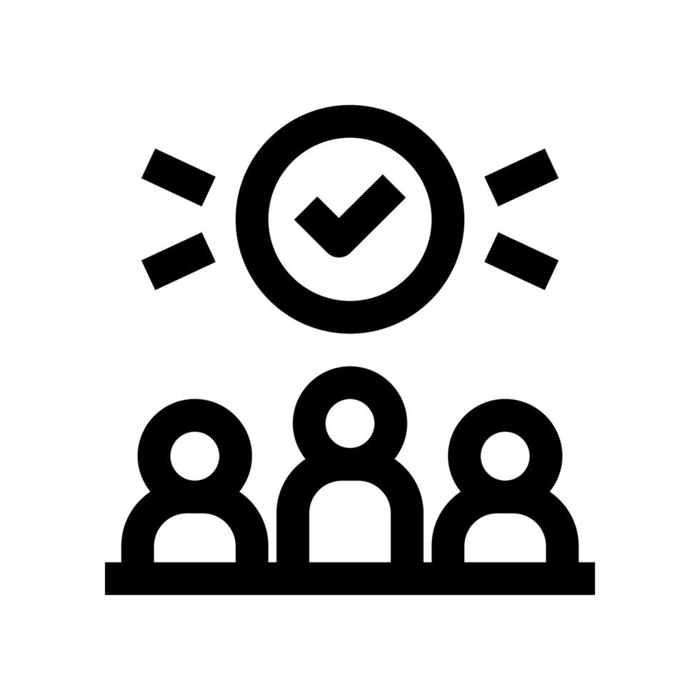 team icon for your website, mobile, presentation, and logo design. vector