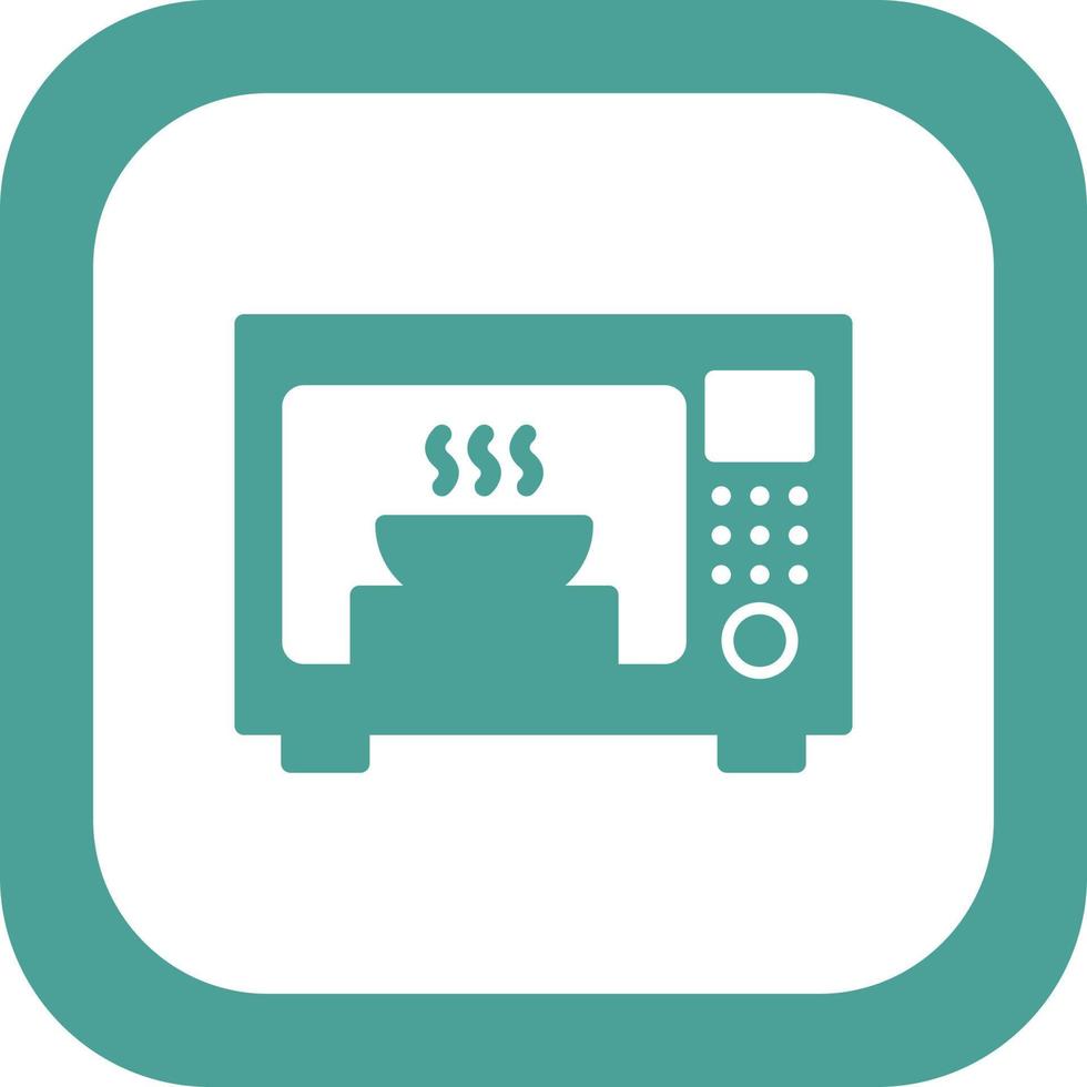 Microwave Oven Vector Icon