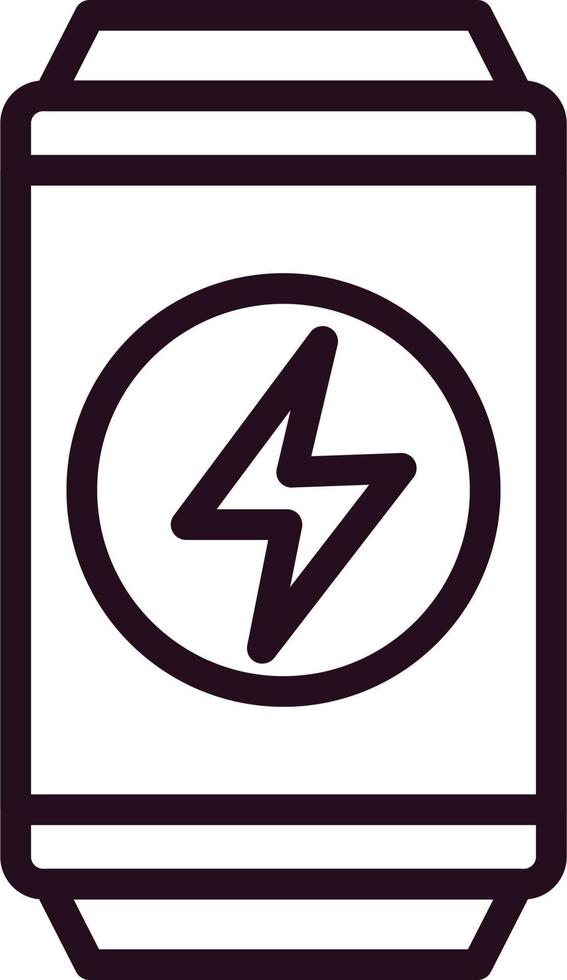 Energy Drink Vector Icon
