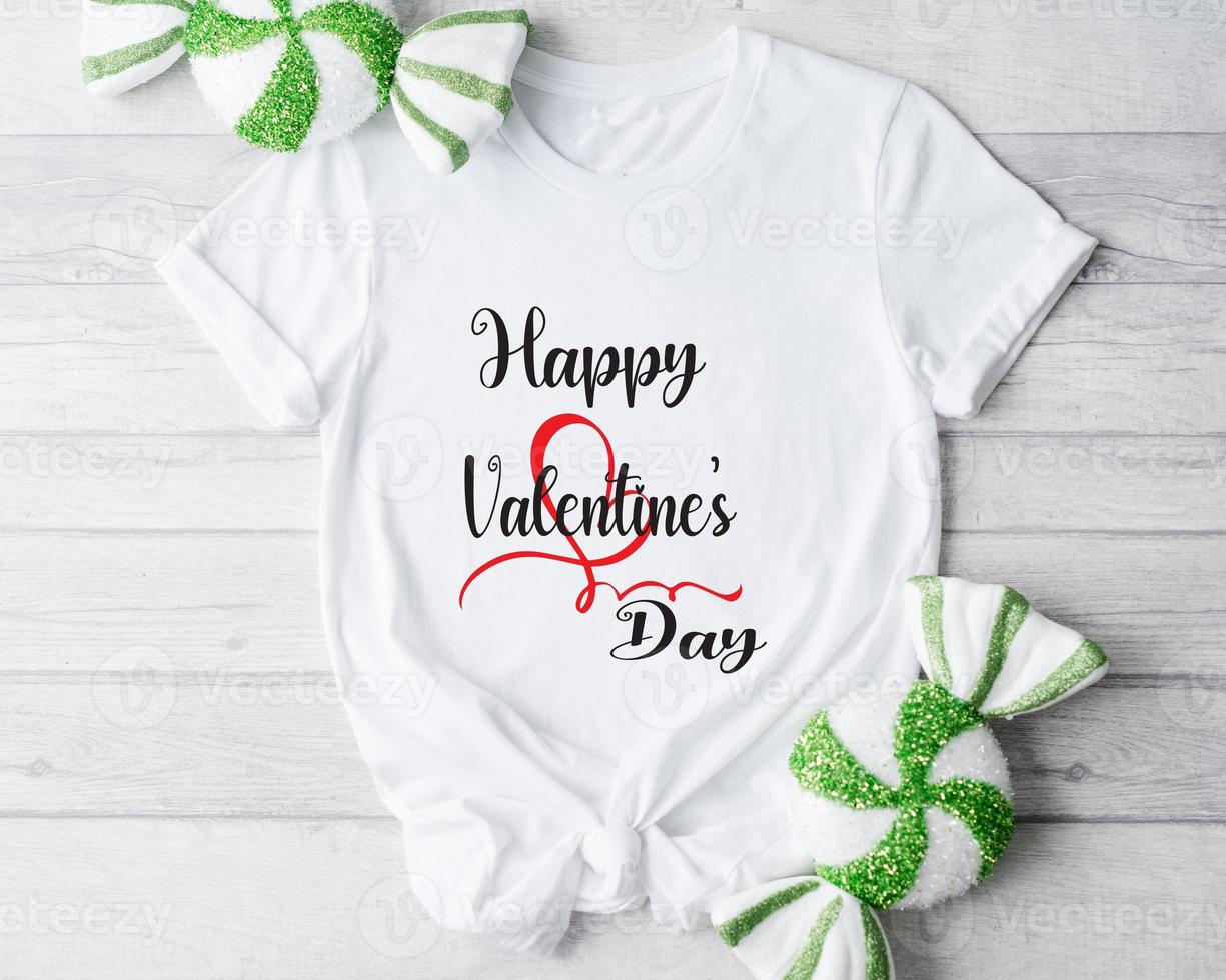 valentine's special t-shirt design photo
