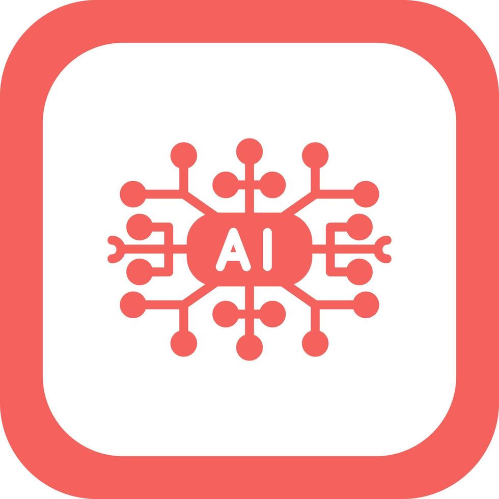 Artificial Intelligence Vector Icon
