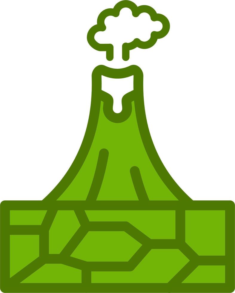 Volcano Vector Icon