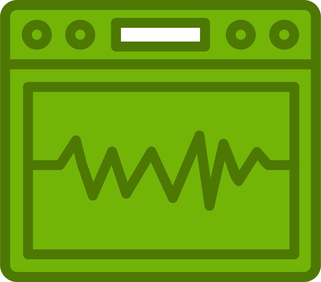 Seismograph Vector Icon