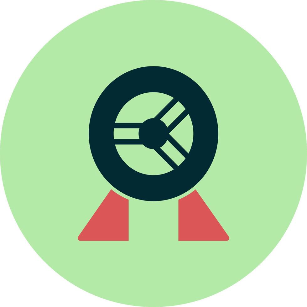 Hamster Wheel Vector Icon