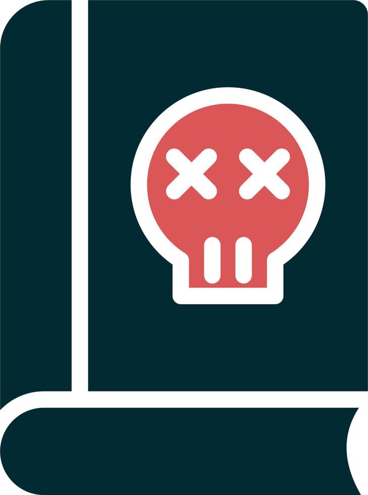 Poisonous book Vector Icon
