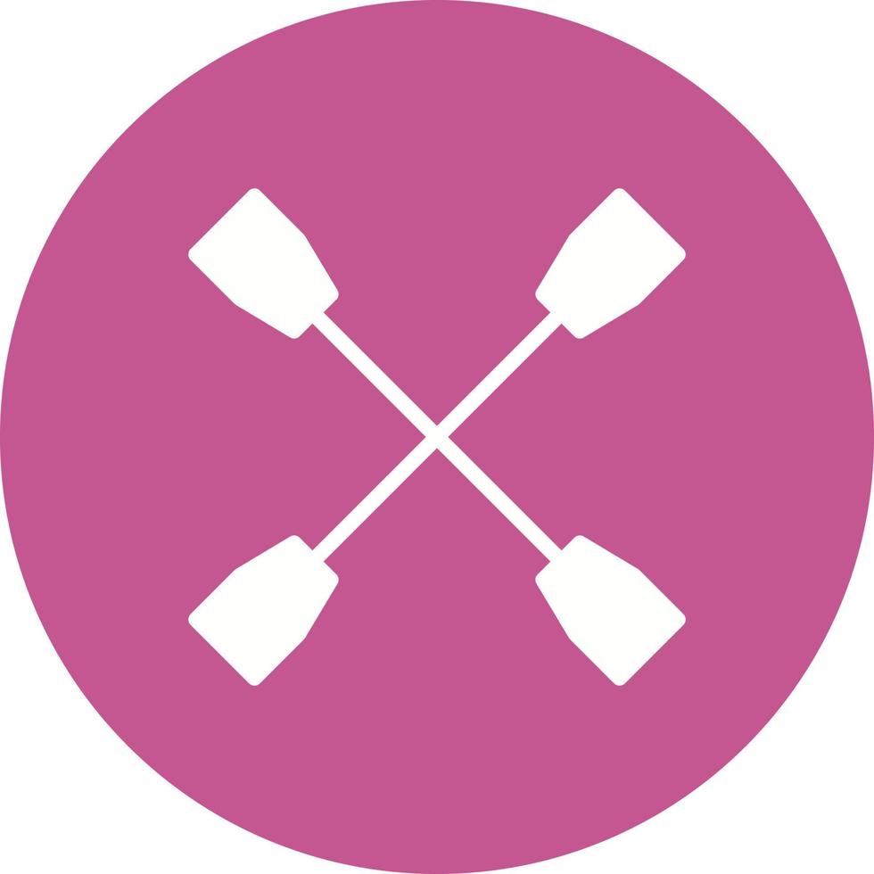 Oars Vector Icon